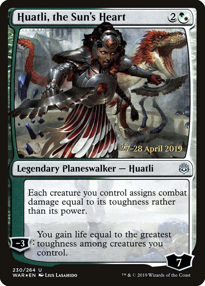 Huatli, the Sun's Heart [War of the Spark Prerelease Promos] | Gear Gaming Bentonville