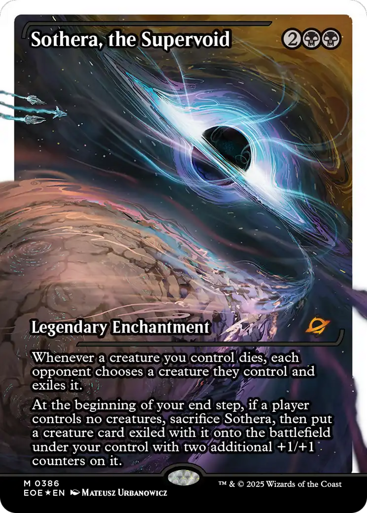 Sothera, the Supervoid (Fracture Foil) [Edge of Eternities] | Gear Gaming Bentonville