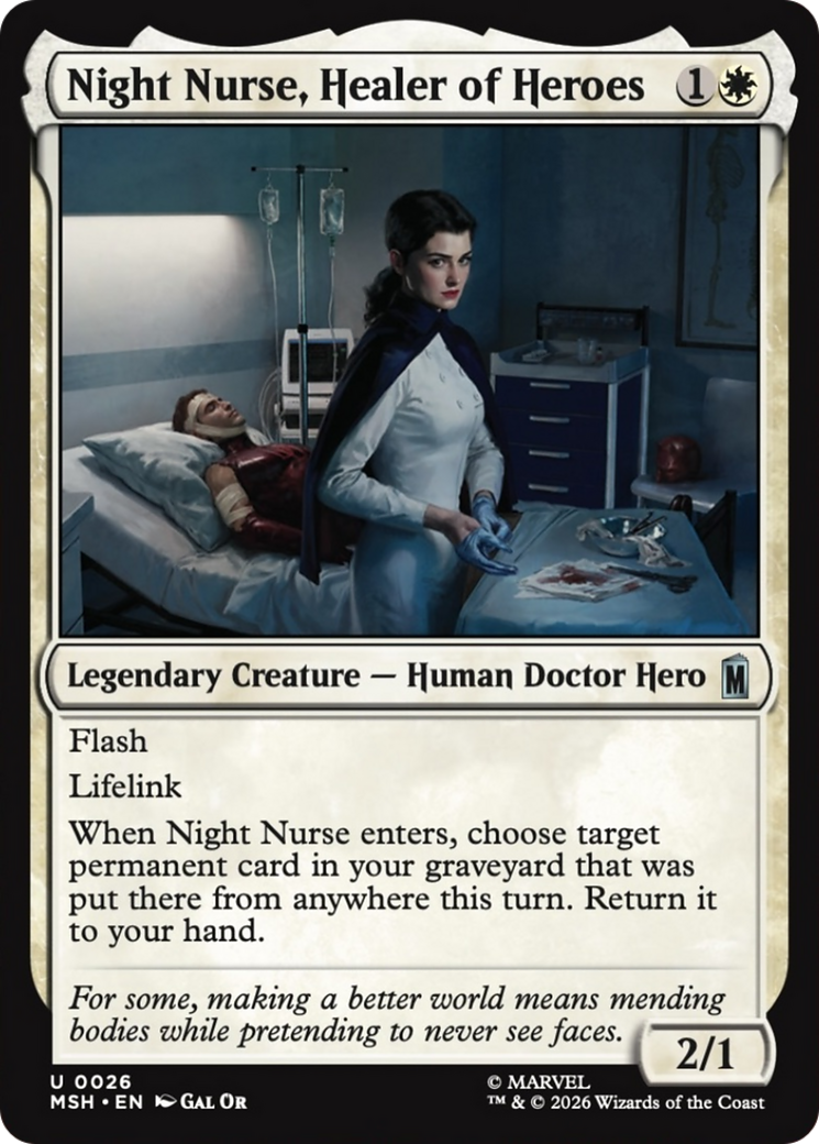 Night Nurse, Healer of Heroes [Marvel Super Heroes] | Gear Gaming Bentonville