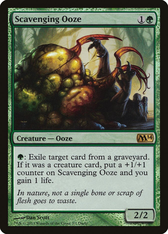 Scavenging Ooze (Duels of the Planeswalkers Promos) [Duels of the Planeswalkers Promos 2013] | Gear Gaming Bentonville