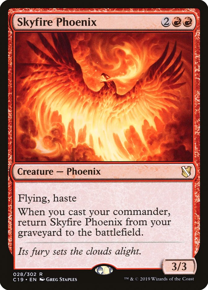 Skyfire Phoenix [Commander 2019] | Gear Gaming Bentonville