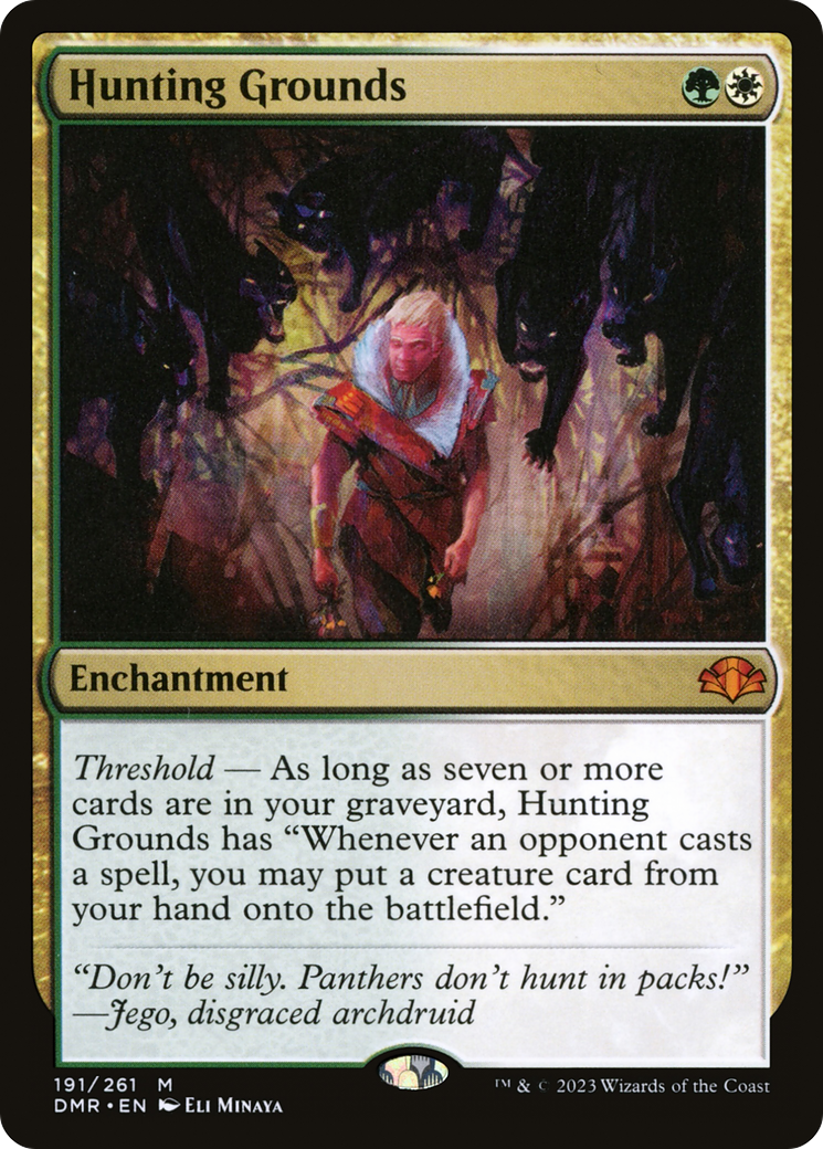 Hunting Grounds [Dominaria Remastered] | Gear Gaming Bentonville