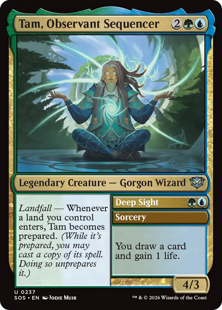 Tam, Observant Sequencer [Secrets of Strixhaven] | Gear Gaming Bentonville