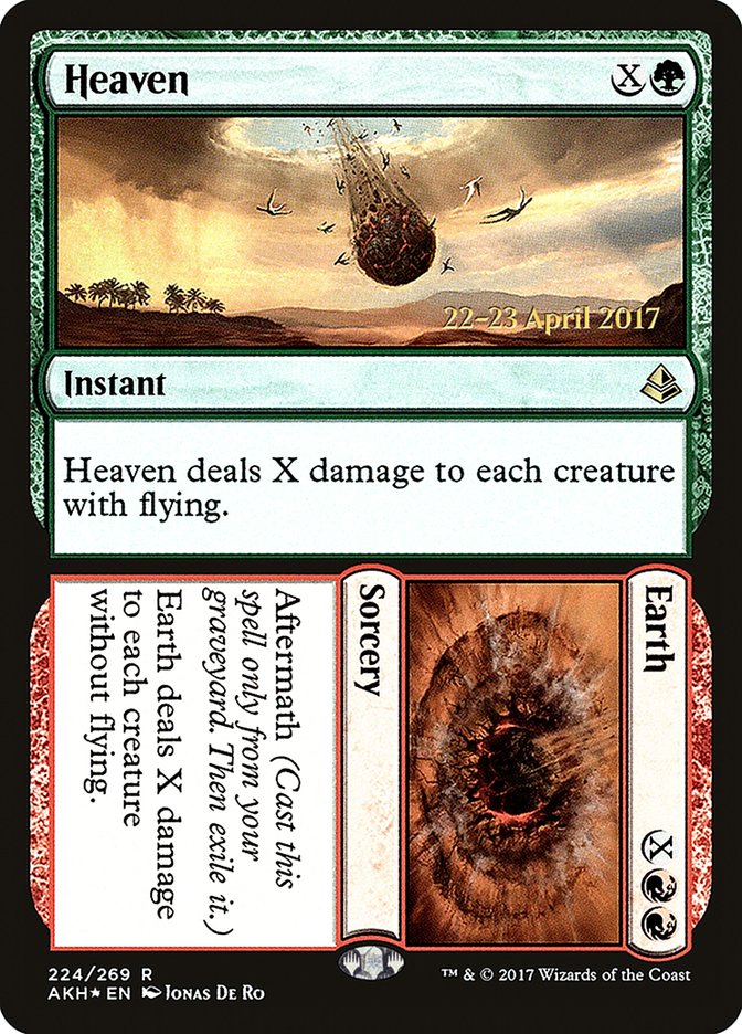 Heaven // Earth [Amonkhet Prerelease Promos] | Gear Gaming Bentonville