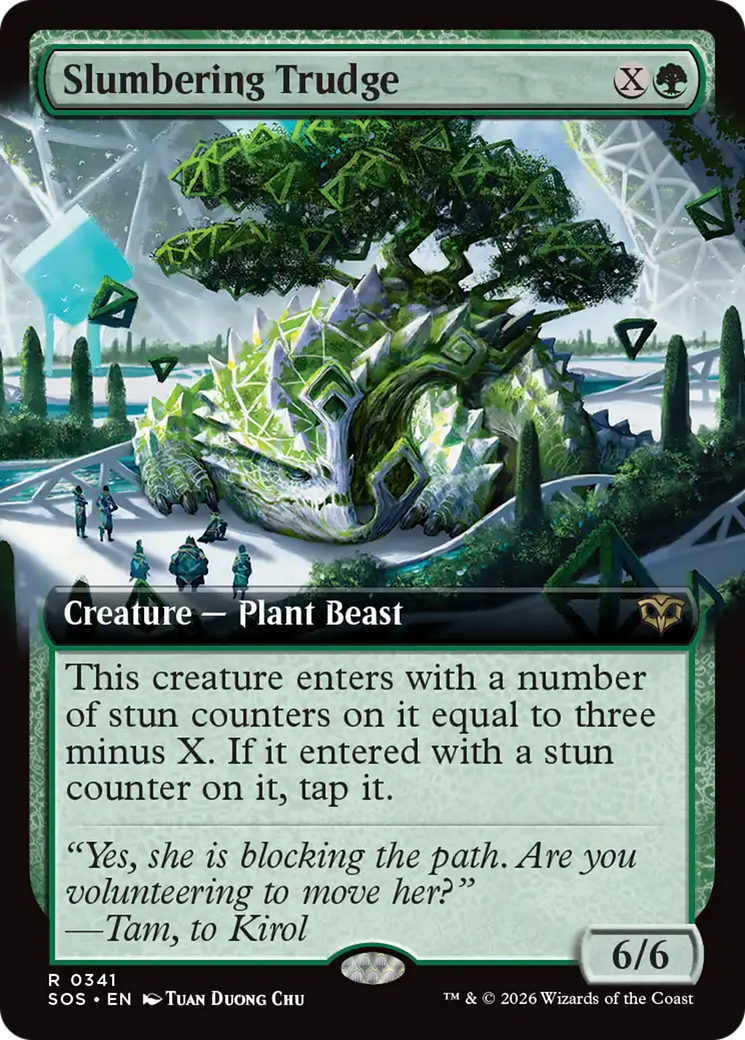 Slumbering Trudge (Extended Art) [Secrets of Strixhaven] | Gear Gaming Bentonville