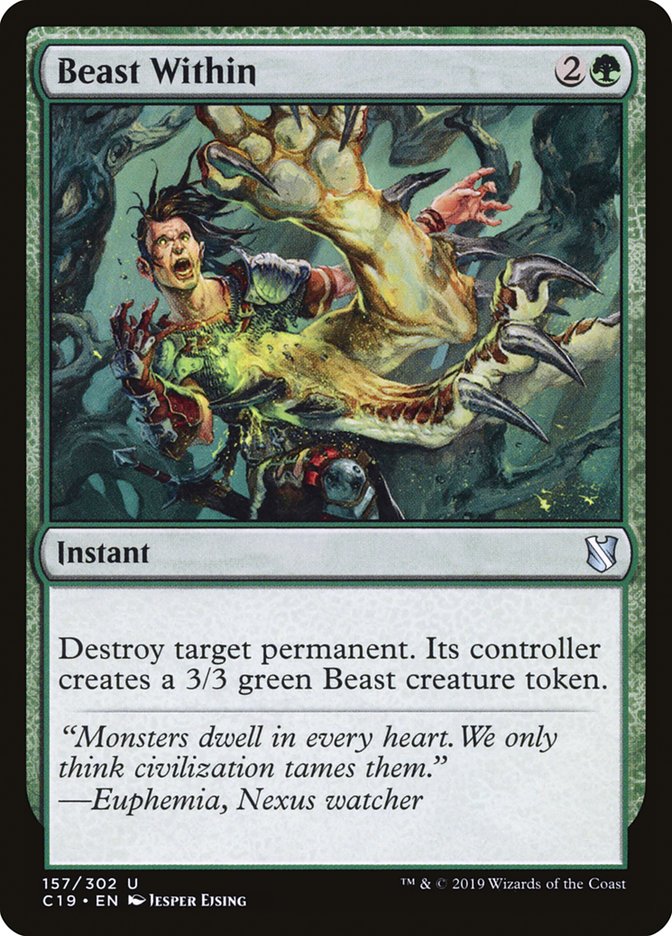 Beast Within [Commander 2019] | Gear Gaming Bentonville
