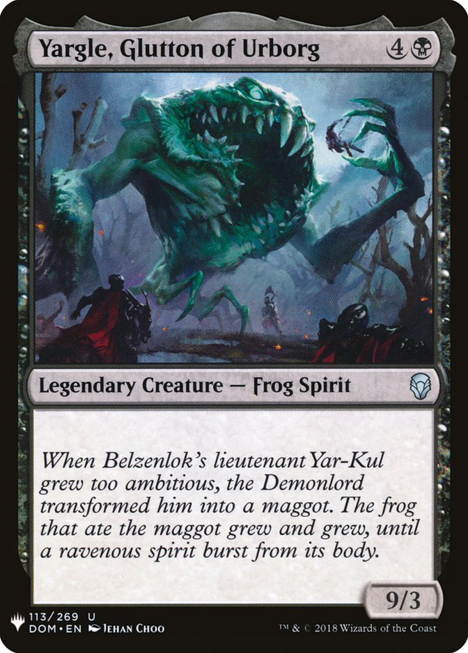 Yargle, Glutton of Urborg [Mystery Booster] | Gear Gaming Bentonville