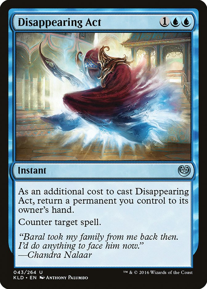 Disappearing Act [Kaladesh] | Gear Gaming Bentonville
