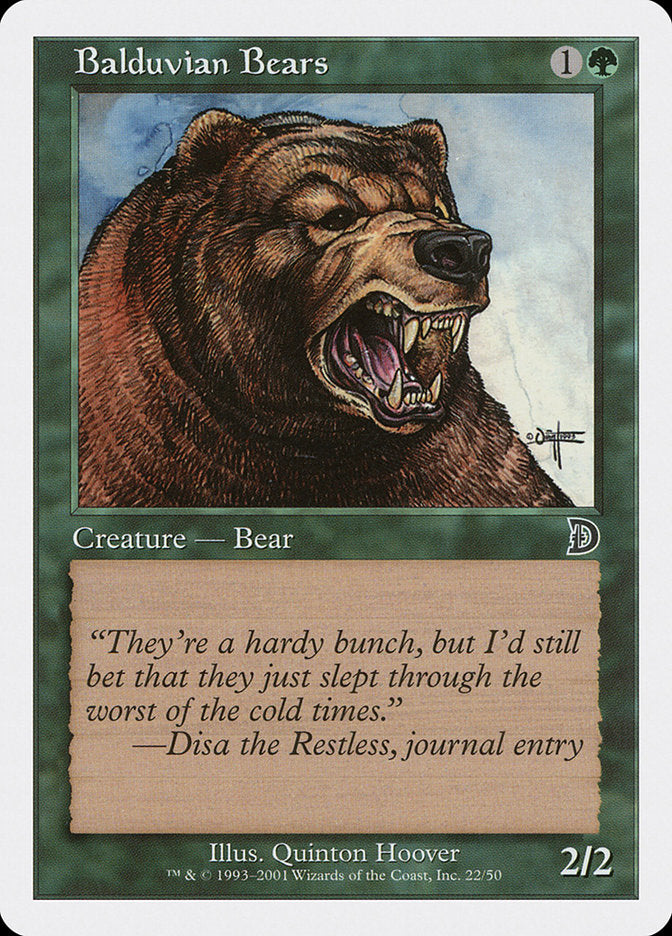 Balduvian Bears [Deckmasters] | Gear Gaming Bentonville