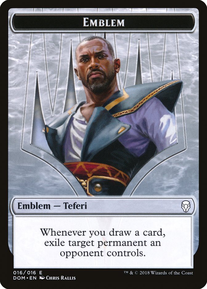 Teferi, Hero of Dominaria Emblem [Dominaria Tokens] | Gear Gaming Bentonville