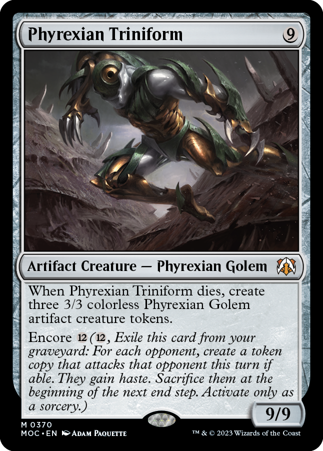 Phyrexian Triniform [March of the Machine Commander] | Gear Gaming Bentonville