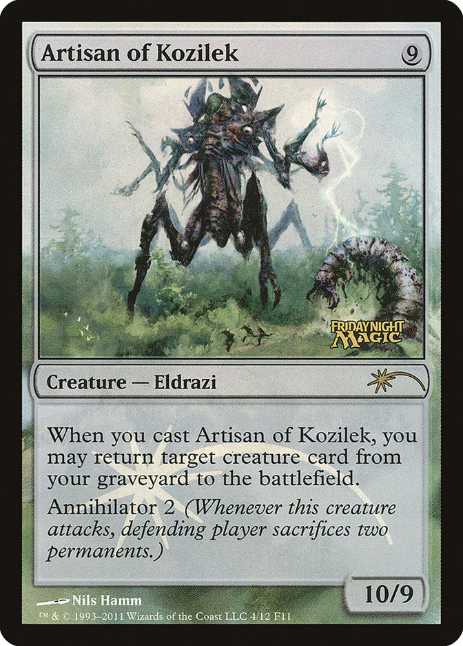 Artisan of Kozilek [Friday Night Magic 2011] | Gear Gaming Bentonville
