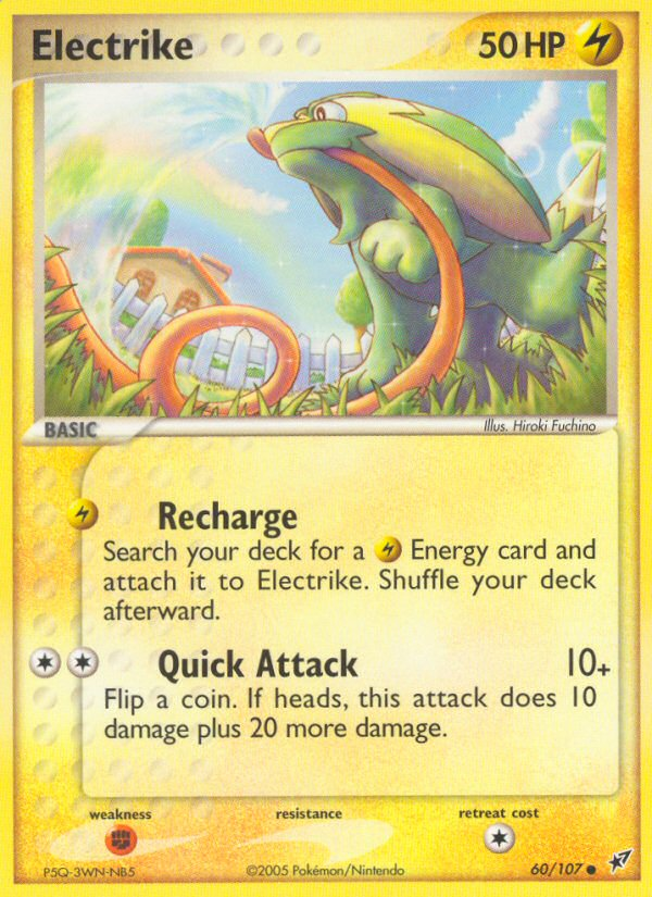 Electrike (60/107) [EX: Deoxys] | Gear Gaming Bentonville