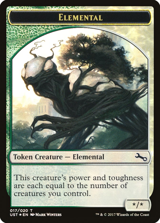 Elemental // Elemental Double-Sided Token (017/020) [Unstable Tokens] | Gear Gaming Bentonville