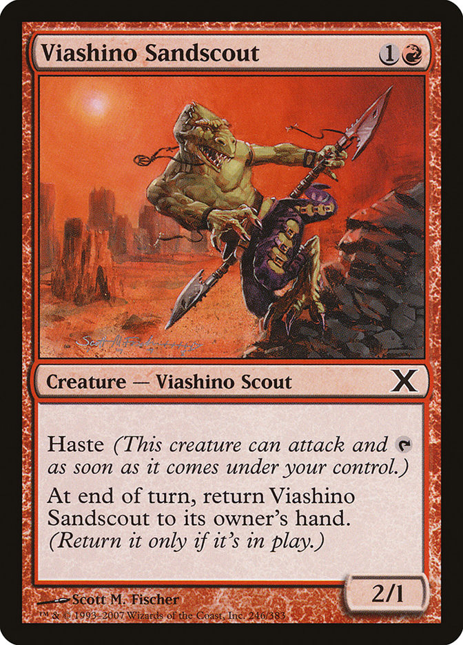 Viashino Sandscout [Tenth Edition] | Gear Gaming Bentonville
