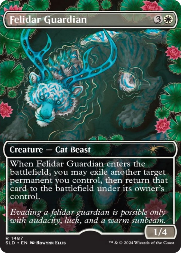 Felidar Guardian (Rainbow Foil) [Secret Lair Drop Series] | Gear Gaming Bentonville