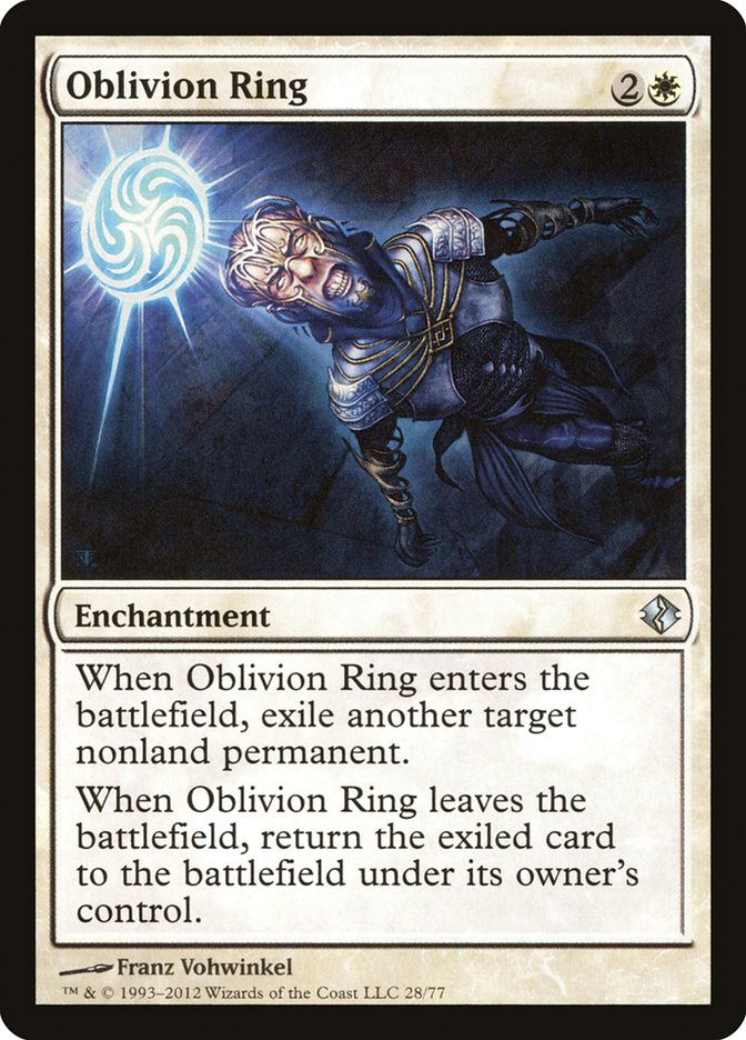 Oblivion Ring [Duel Decks: Venser vs. Koth] | Gear Gaming Bentonville
