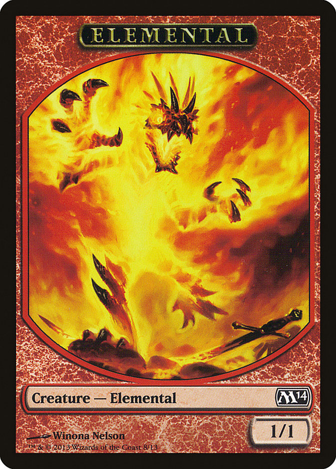 Elemental Token (8/13) [Magic 2014 Tokens] | Gear Gaming Bentonville