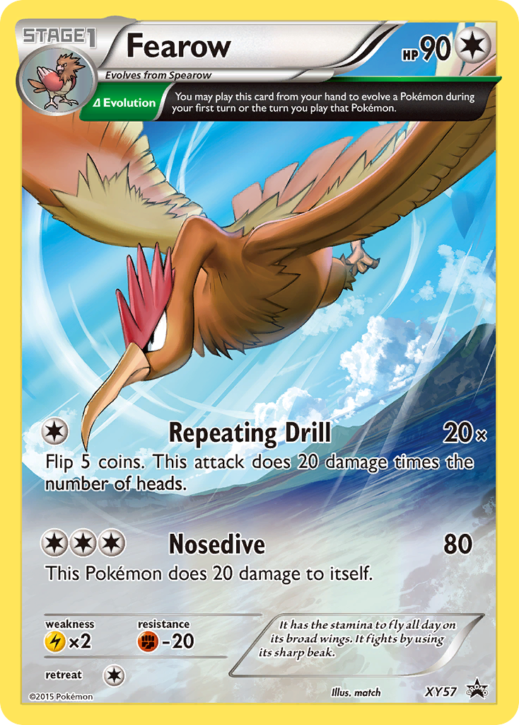 Fearow (XY57) [XY: Black Star Promos] | Gear Gaming Bentonville