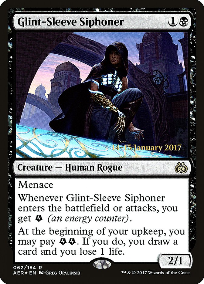 Glint-Sleeve Siphoner [Aether Revolt Prerelease Promos] | Gear Gaming Bentonville