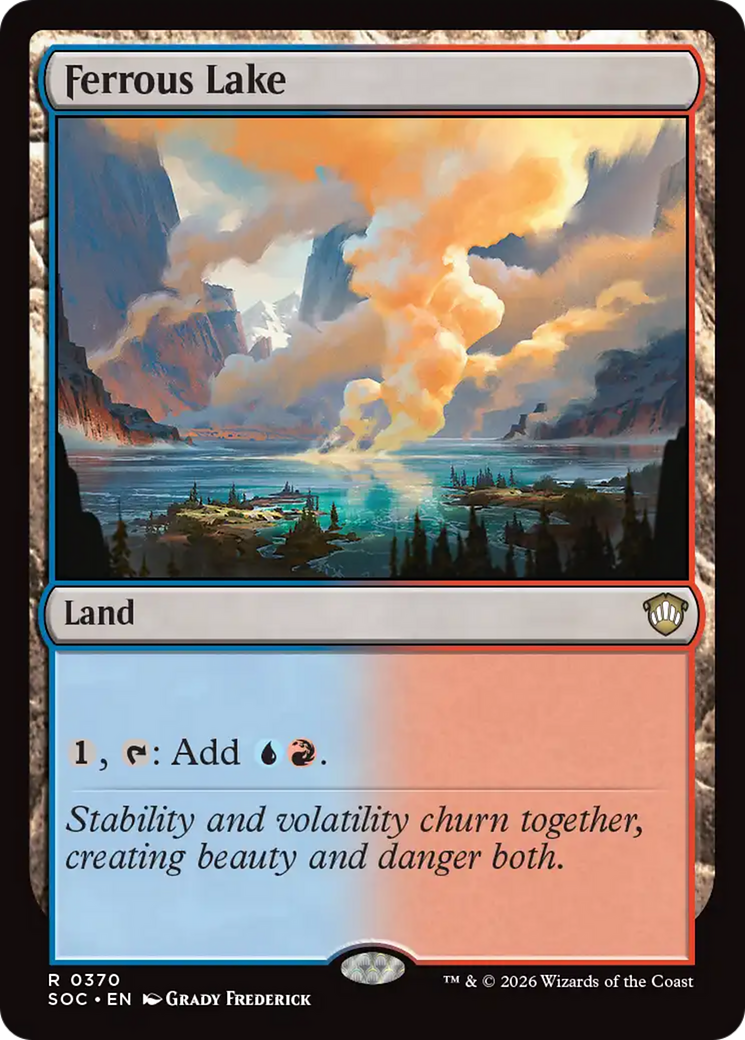 Ferrous Lake [Secrets of Strixhaven Commander] | Gear Gaming Bentonville