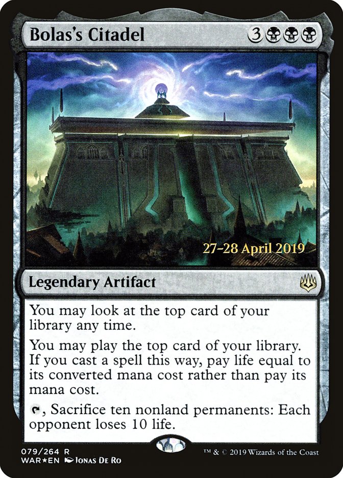 Bolas's Citadel [War of the Spark Prerelease Promos] | Gear Gaming Bentonville