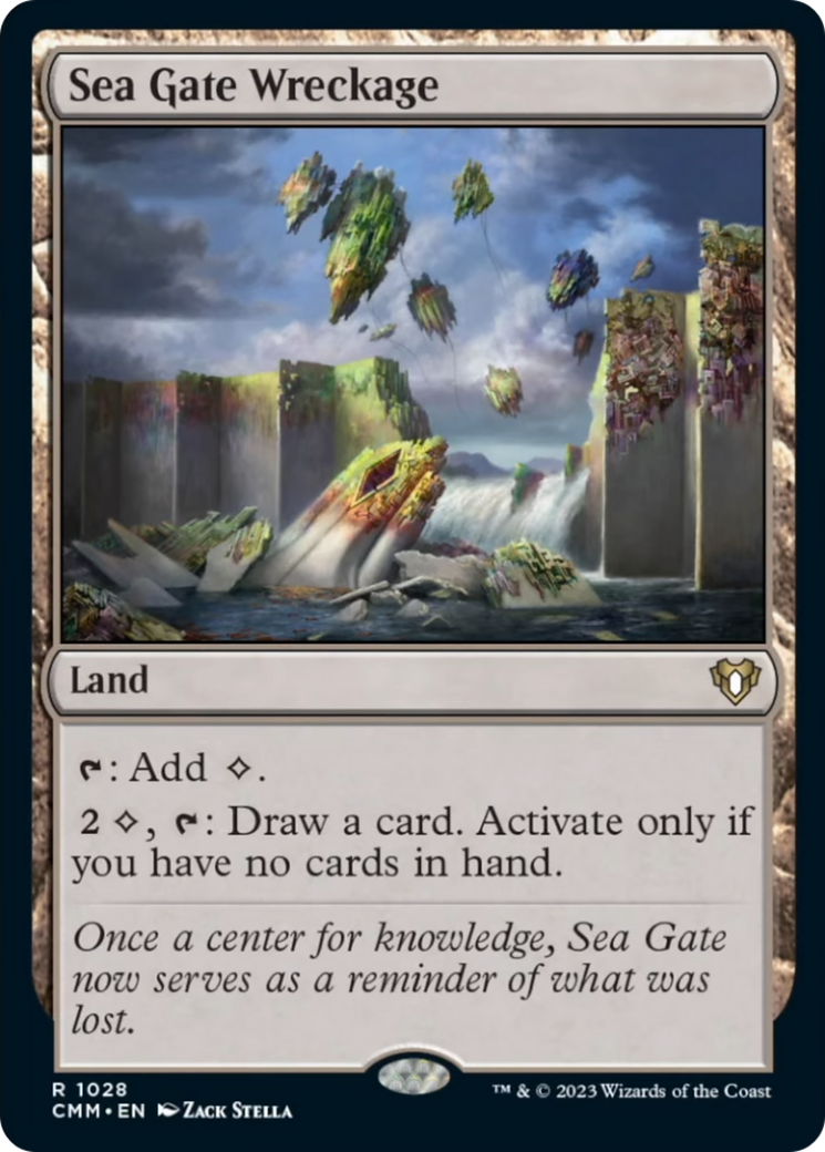 Sea Gate Wreckage [Commander Masters] | Gear Gaming Bentonville