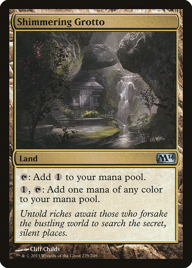 Shimmering Grotto [Magic 2014] | Gear Gaming Bentonville