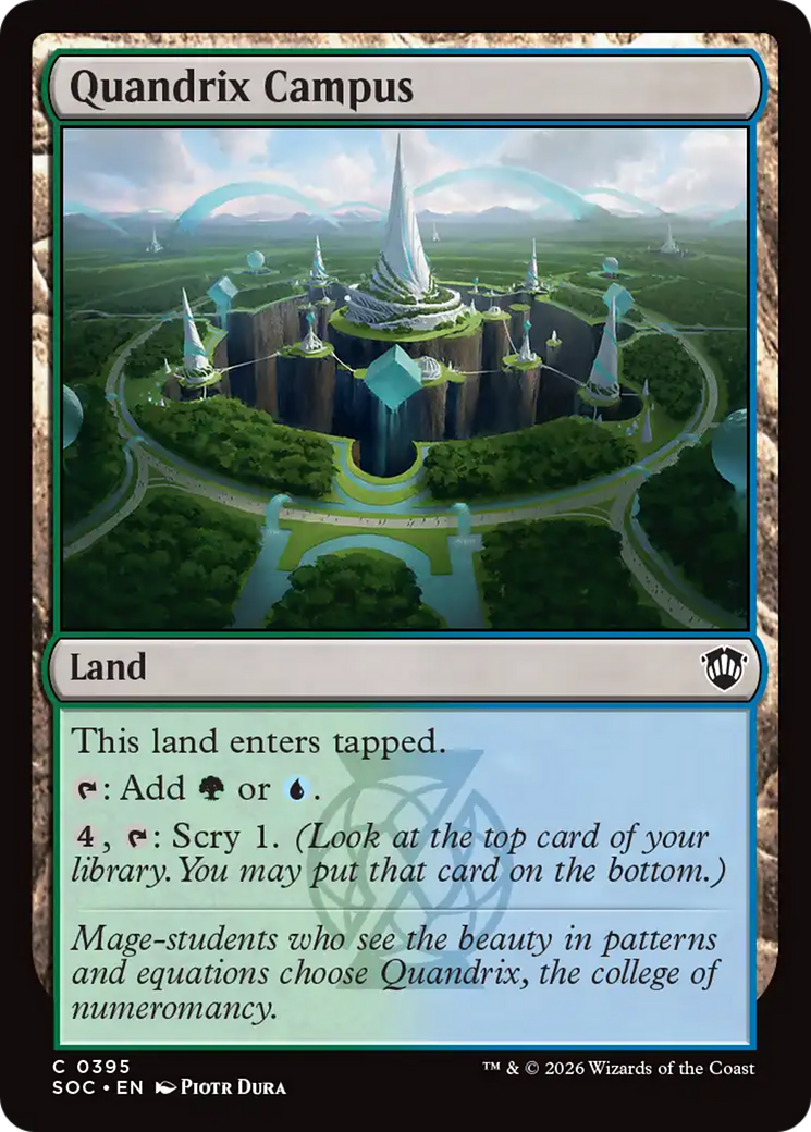 Quandrix Campus [Secrets of Strixhaven Commander] | Gear Gaming Bentonville