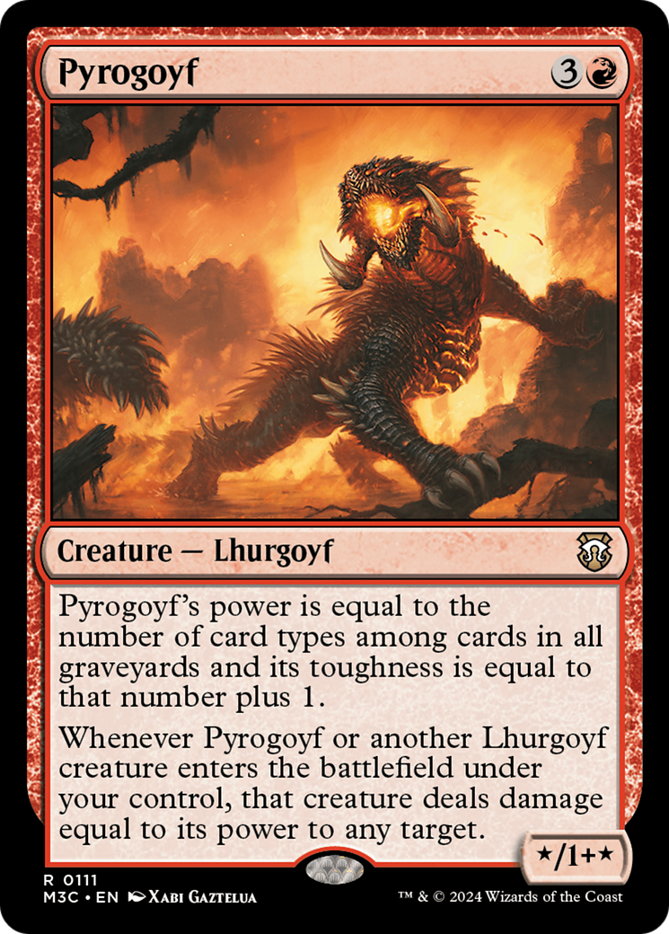 Pyrogoyf [Modern Horizons 3 Commander] | Gear Gaming Bentonville