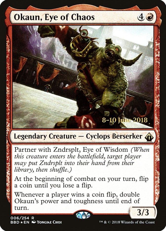 Okaun, Eye of Chaos [Battlebond Prerelease Promos] | Gear Gaming Bentonville