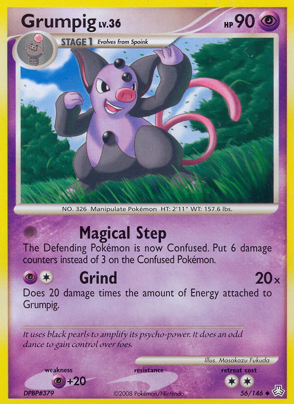 Grumpig (56/146) [Diamond & Pearl: Legends Awakened] | Gear Gaming Bentonville