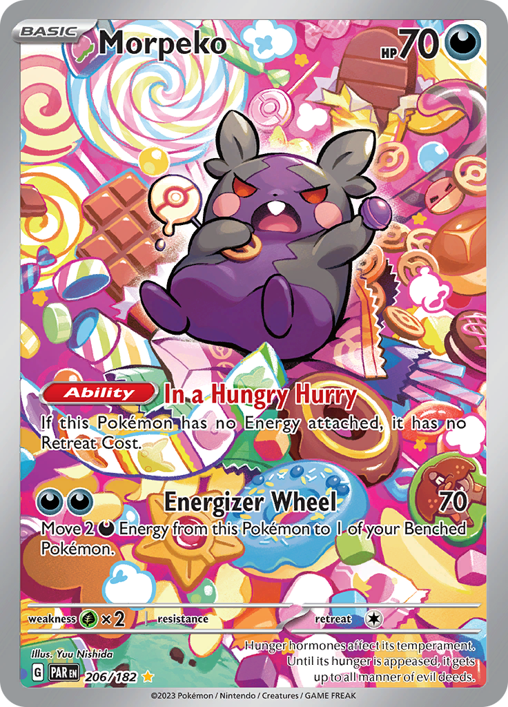 Morpeko (206/182) [Scarlet & Violet: Paradox Rift] | Gear Gaming Bentonville