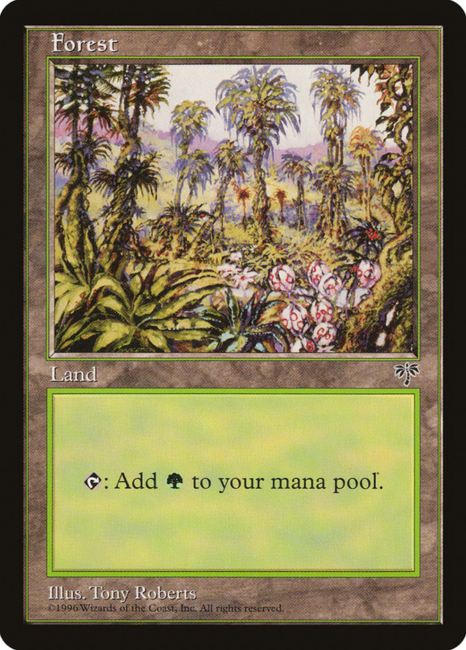 Forest (Flowers Not Opened Bottom Right) [Mirage] | Gear Gaming Bentonville
