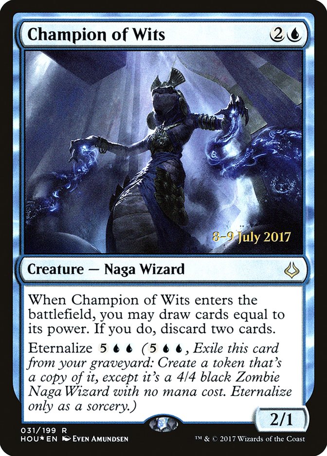 Champion of Wits [Hour of Devastation Prerelease Promos] | Gear Gaming Bentonville