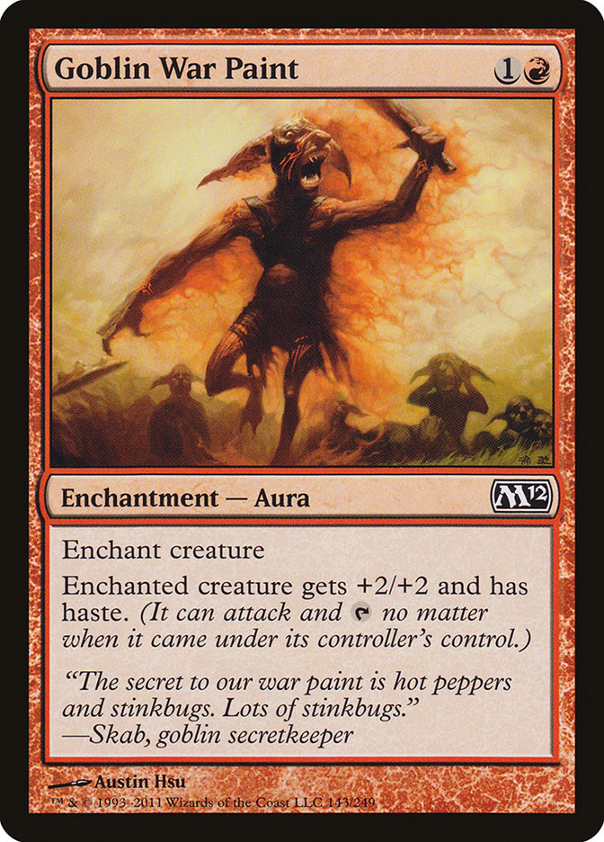 Goblin War Paint [Magic 2012] | Gear Gaming Bentonville