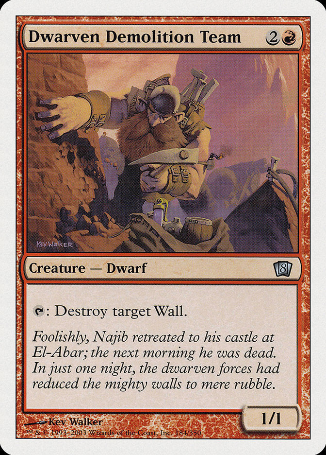 Dwarven Demolition Team [Eighth Edition] | Gear Gaming Bentonville