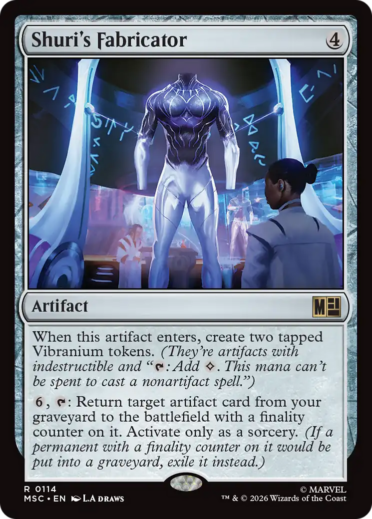 Shuri's Fabricator [Marvel Super Heroes Commander] | Gear Gaming Bentonville