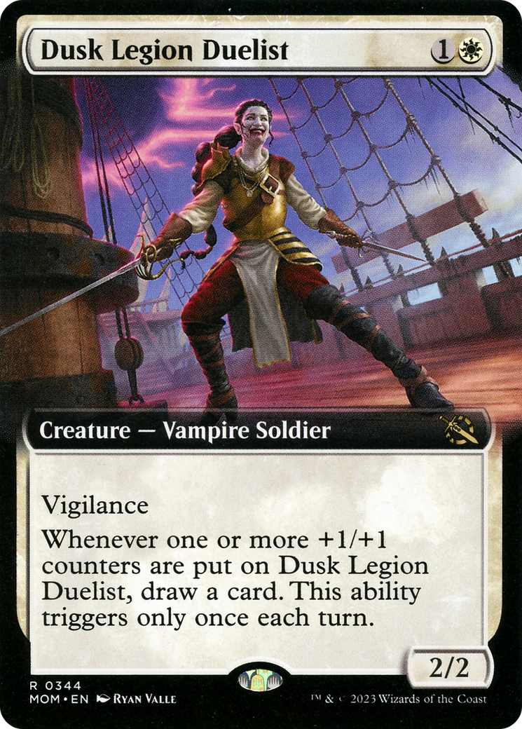 Dusk Legion Duelist (Extended Art) [March of the Machine] | Gear Gaming Bentonville