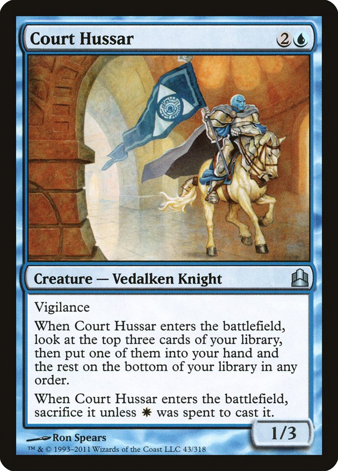 Court Hussar [Commander 2011] | Gear Gaming Bentonville