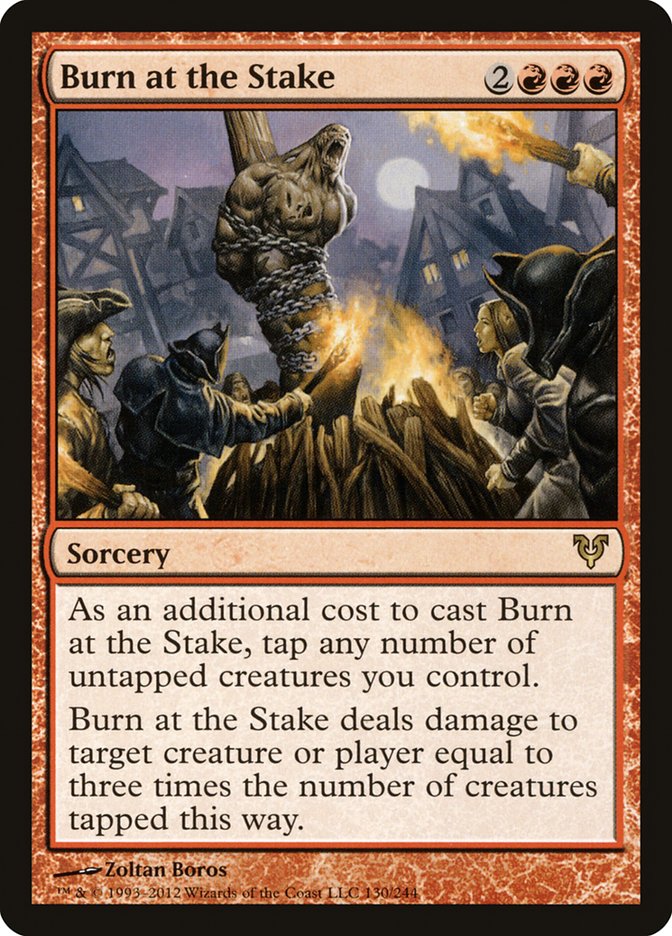 Burn at the Stake [Avacyn Restored] | Gear Gaming Bentonville