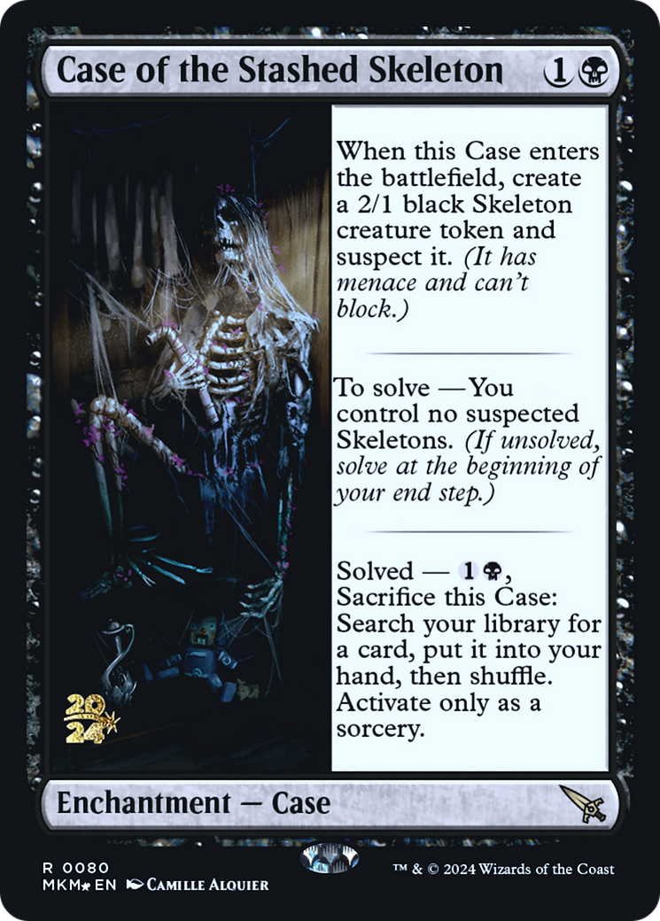 Case of the Stashed Skeleton [Murders at Karlov Manor Prerelease Promos] | Gear Gaming Bentonville