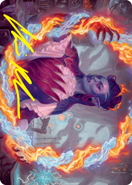 Rootha, Mercurial Artist Art Card (Gold-Stamped Signature) [Strixhaven: School of Mages Art Series] | Gear Gaming Bentonville