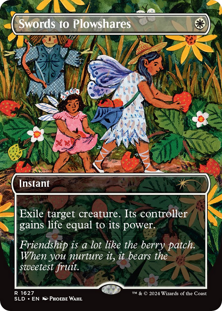 Swords to Plowshares (1627) (Rainbow Foil) [Secret Lair Drop Series] | Gear Gaming Bentonville