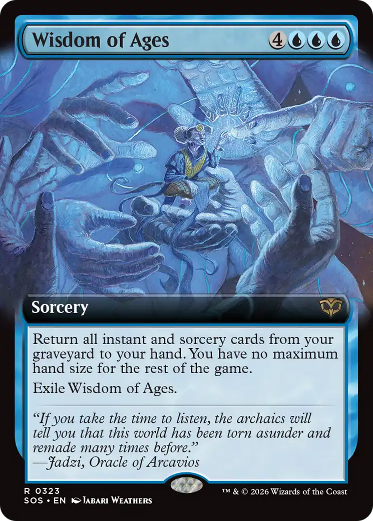 Wisdom of Ages (Extended Art) [Secrets of Strixhaven] | Gear Gaming Bentonville