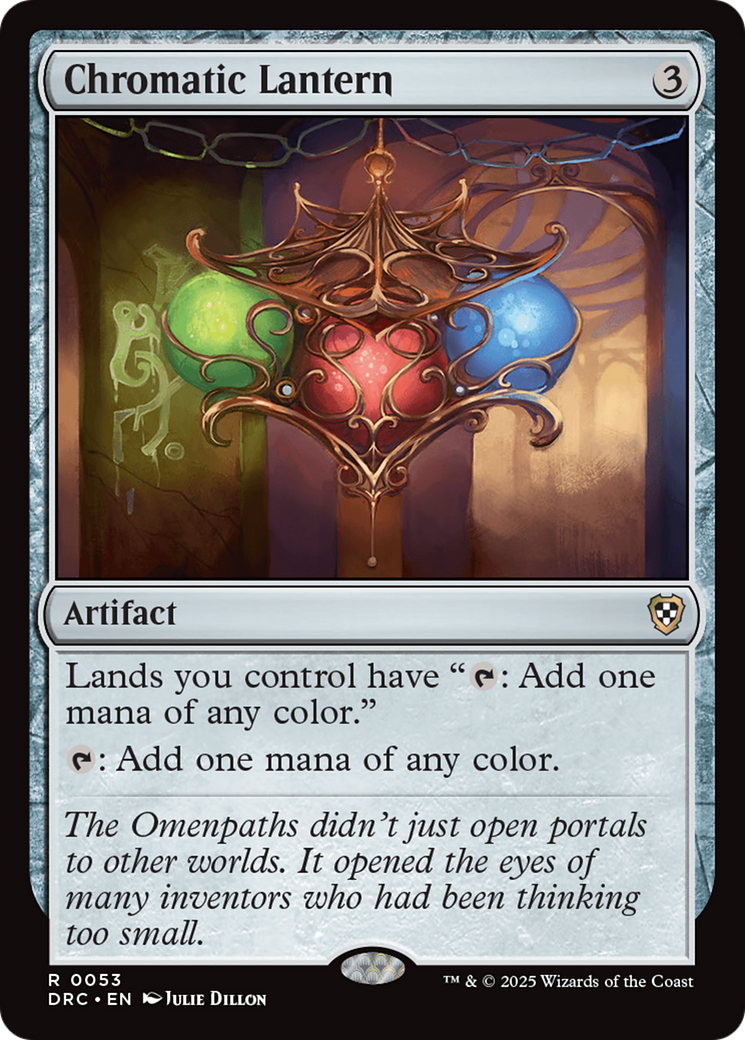 Chromatic Lantern [Aetherdrift Commander] | Gear Gaming Bentonville