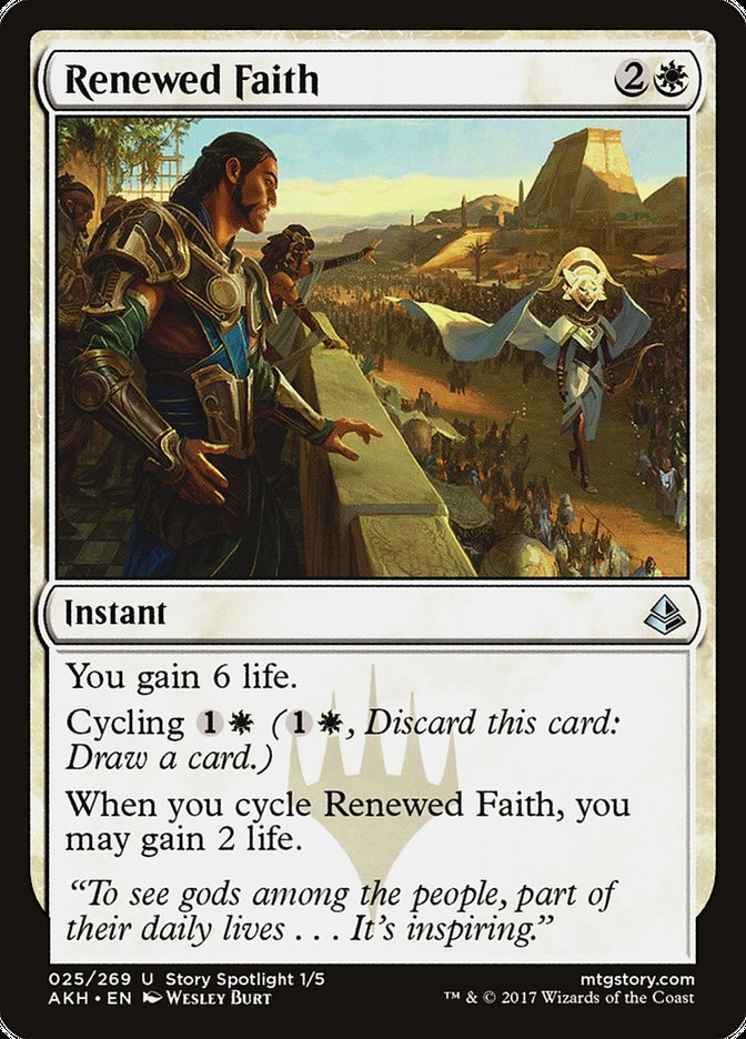 Renewed Faith [Amonkhet] | Gear Gaming Bentonville