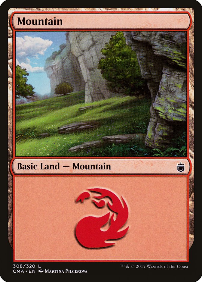 Mountain (308) [Commander Anthology] | Gear Gaming Bentonville