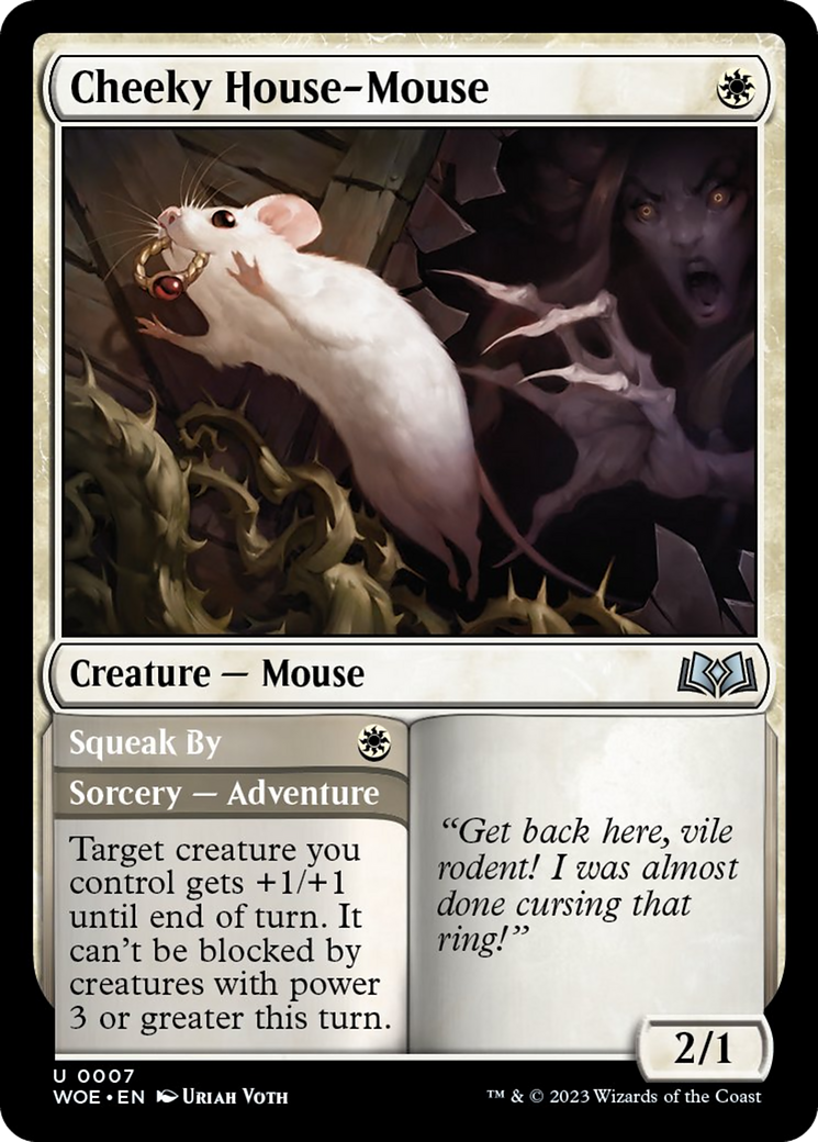 Cheeky House-Mouse [Wilds of Eldraine] | Gear Gaming Bentonville