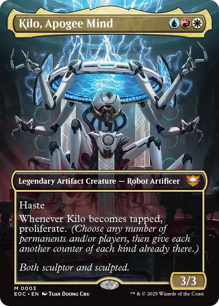 Kilo, Apogee Mind (Borderless) [Edge of Eternities Commander] | Gear Gaming Bentonville
